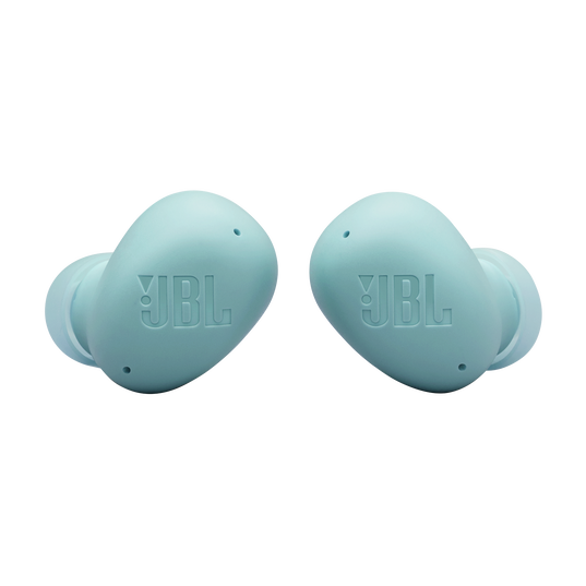 JBL Vibe Buds 2 - Blue - True Wireless Noise Cancelling Earbuds - Front